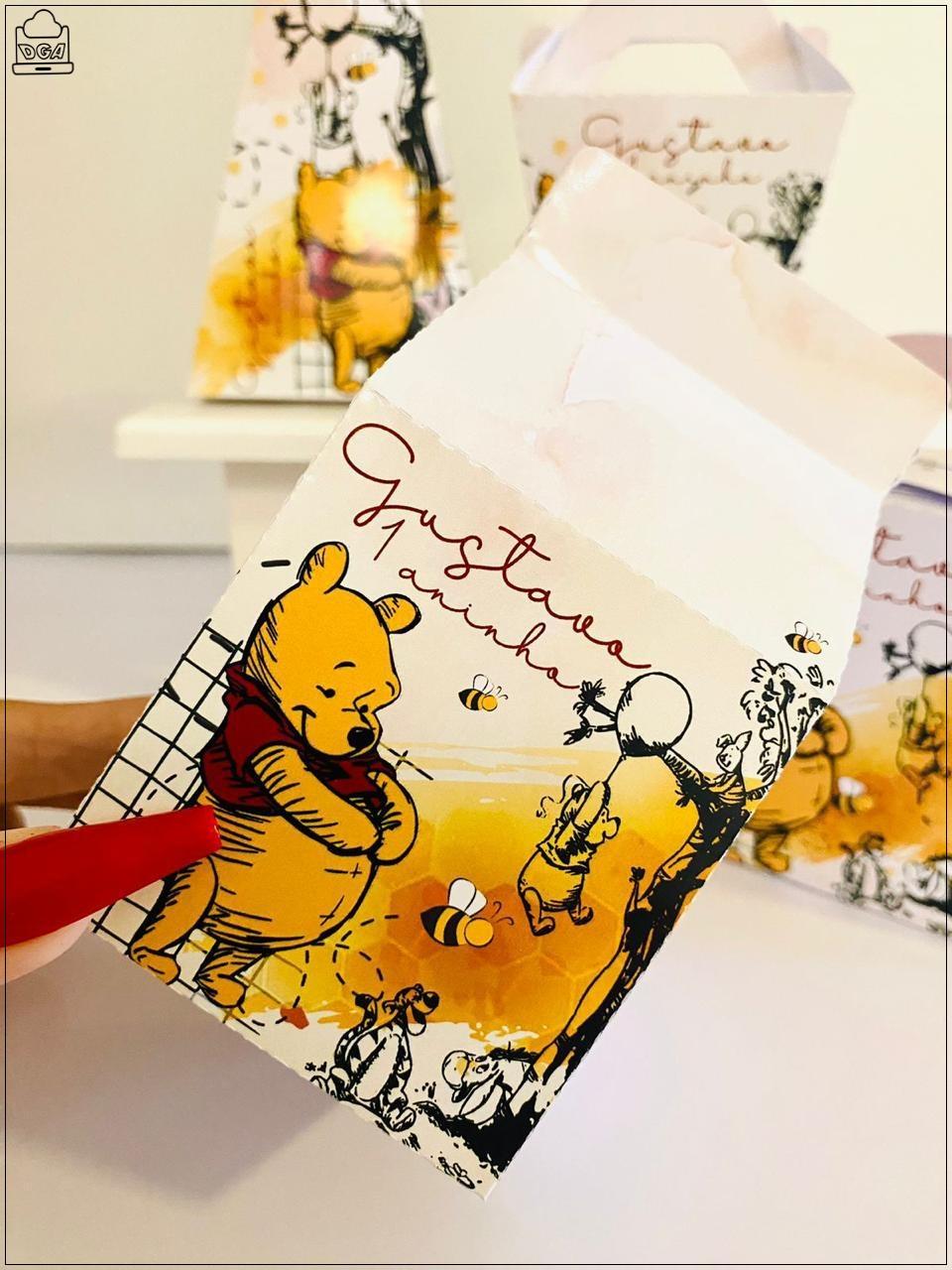 Kit Ursinho Pooh-SA| Festa Infantil | Kit Econômico Pegue e Mont