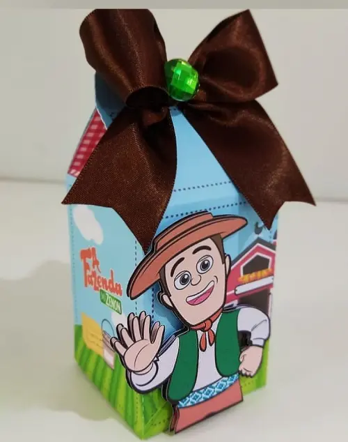 kit personalizados Tema A FAZENDA DO ZENON (20 Peças)KIT PERSONA