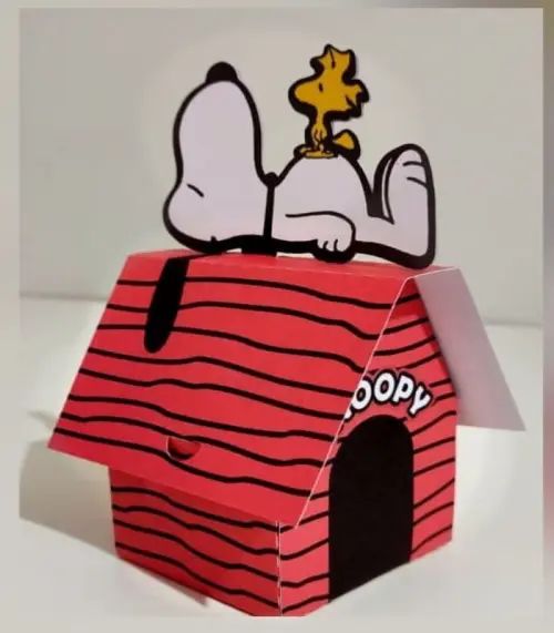 kit personalizados Tema SNOOPY 13 (15 Peças)caixinhas e lembranc