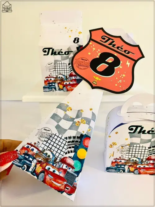 Kit Carros-SA| Festa Infantil | Kit Econômico Pegue e Monte |16 