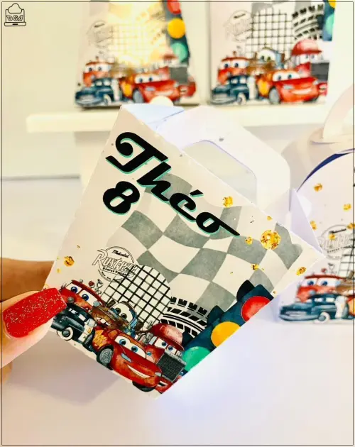 Kit Carros-SA| Festa Infantil | Kit Econômico Pegue e Monte |40 