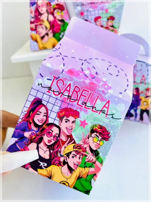 Kit Emilly Vick-SA| Festa Infantil | Kit Econômico Pegue e Monte