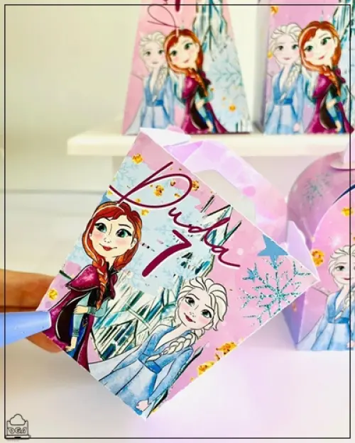 Kit Frozen-SA| Festa Infantil | Kit Econômico Pegue e Monte |32 