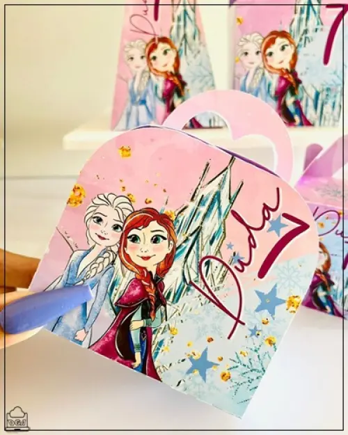 Kit Frozen-SA| Festa Infantil | Kit Econômico Pegue e Monte |32 