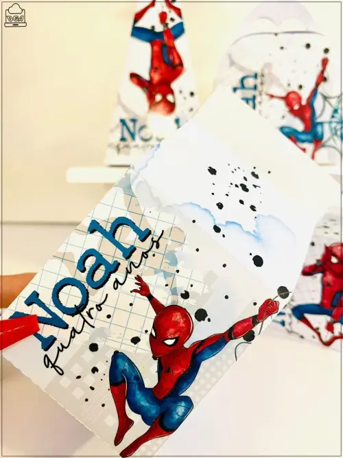 Kit Homem Aranha-SA| Festa Infantil | Kit Econômico Pegue e Mont