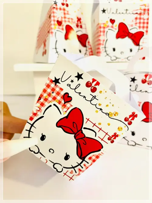 Kit Hello Kitty-SA| Festa Infantil | Kit Econômico Pegue e Monte