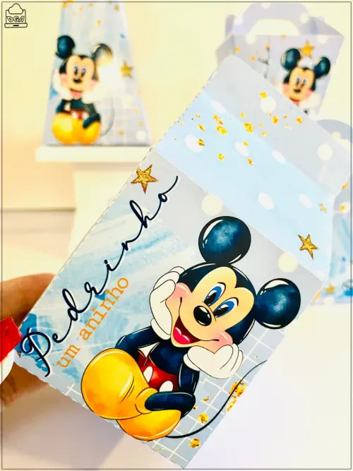 Kit Mickey-SA| Festa Infantil | Kit Econômico Pegue e Monte |16 Peças
