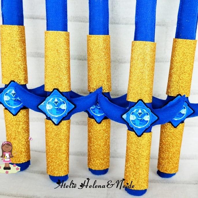 Espada Power Rangers Ninja Steel Azul