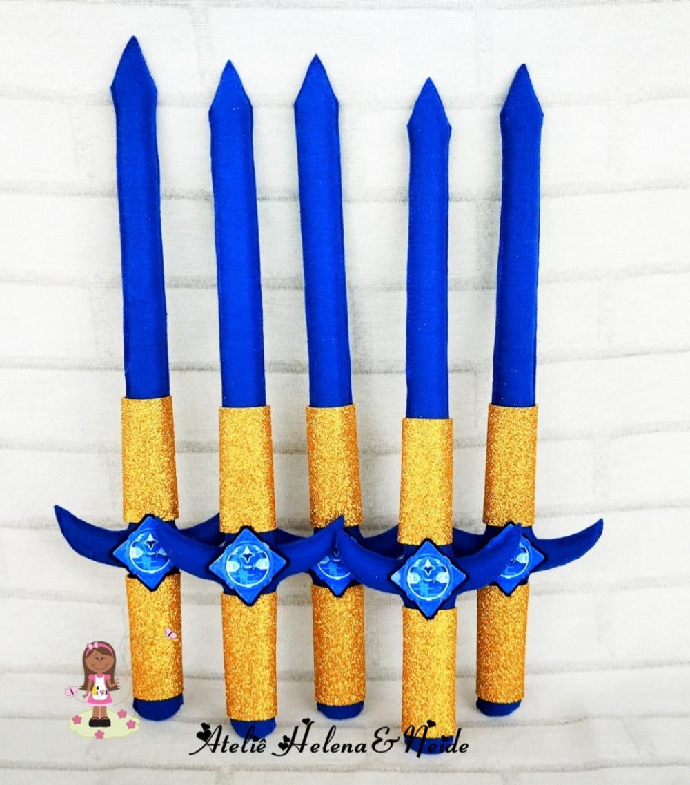 Espada Power Rangers Ninja Steel Azul