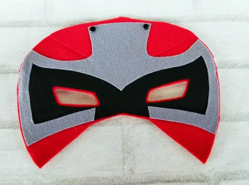 Kit Power Rangers Vermelho Ninja Steel