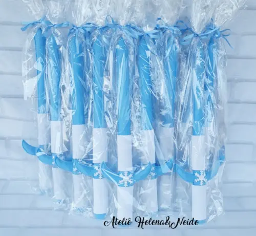 Espada Lembrancinha Frozen Personalizada Embalada Fita e Tag Leve