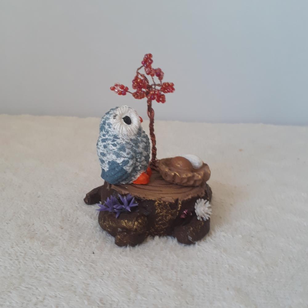 Casa miniatura de resina