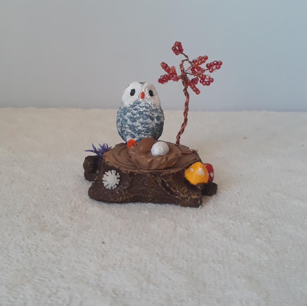 Casa miniatura de resina