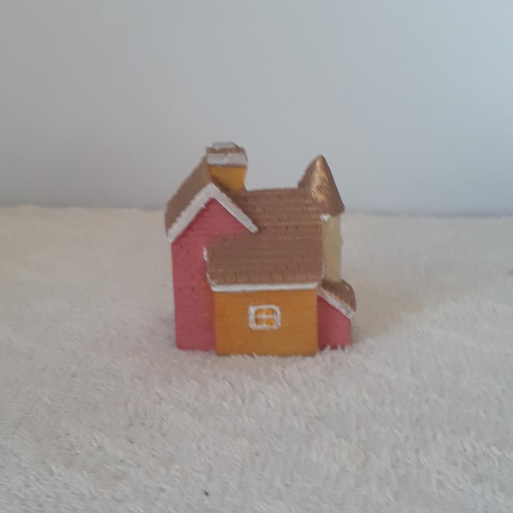 Casa Alemã Miniatura de Resina