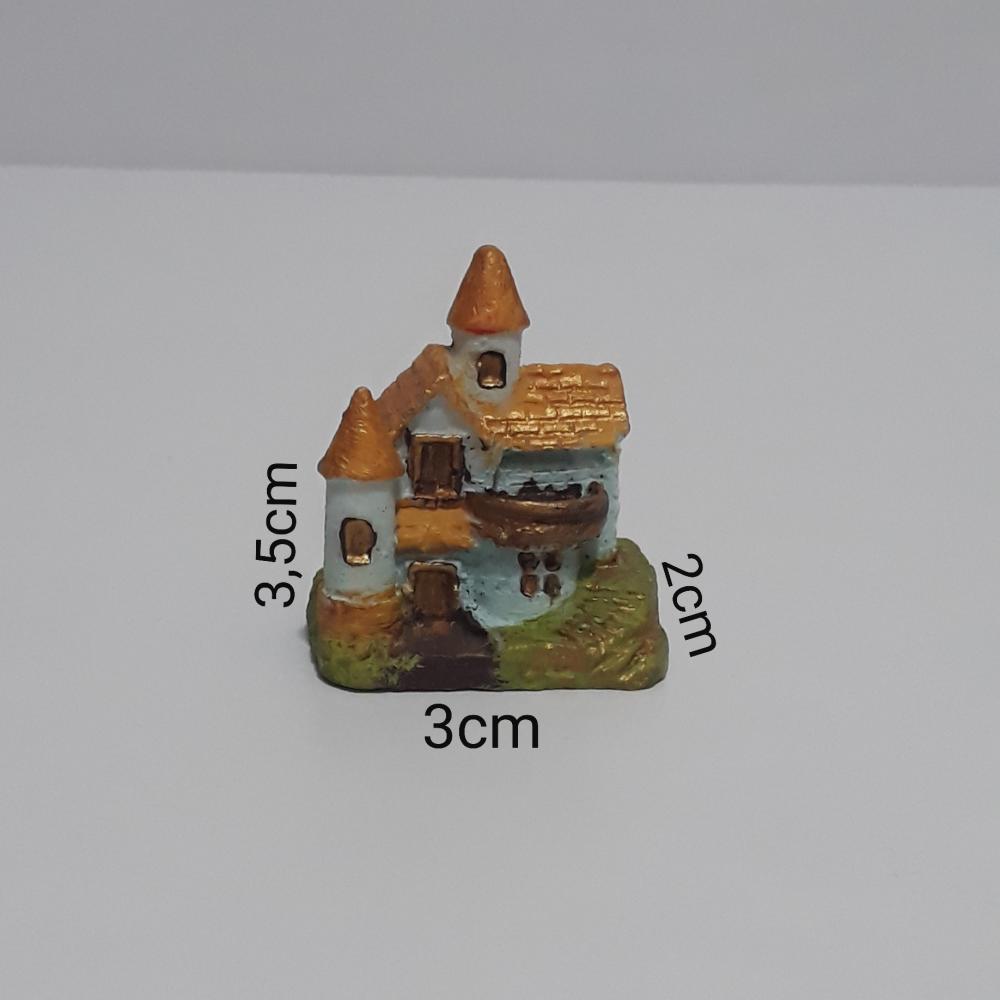 Castelo Miniatura de Resina