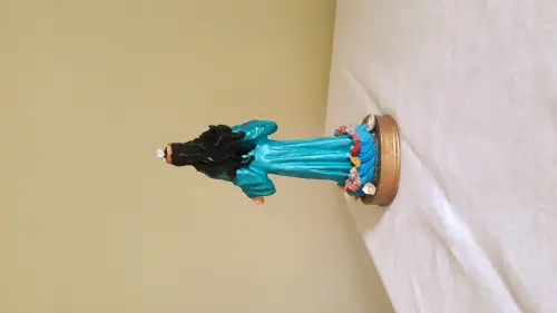 Imagem Iemanjá 16cm – Resina e Pintada à Mão