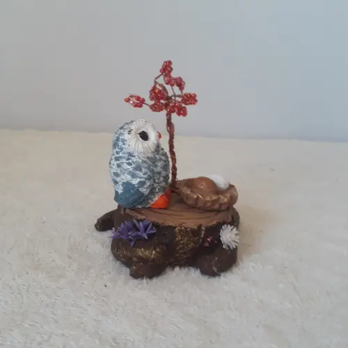 Casa miniatura de resina