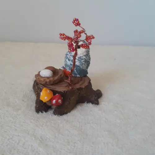 Casa miniatura de resina