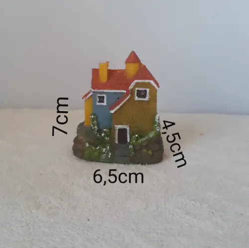 Casa contemporânea miniatura colecionável