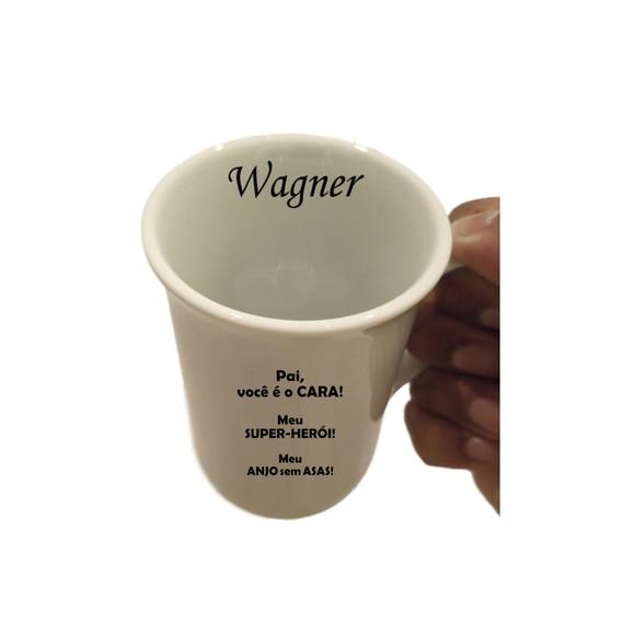 Caneca Pai Super-herói Personalizada
