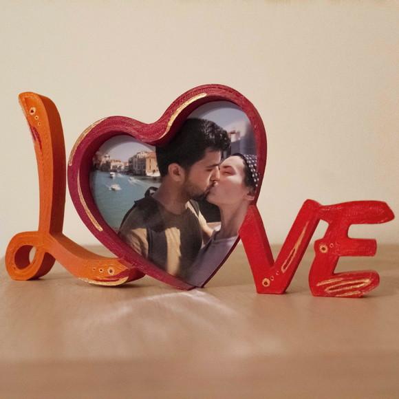 Porta Retrato Love