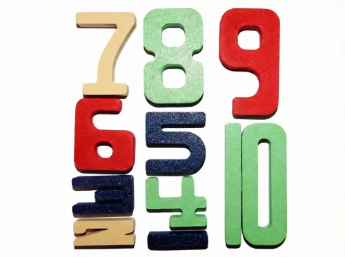 Kit Matemática Montessori: Números de Altura Proporcional