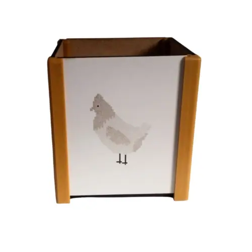 Porta-lápis de Mesa com Animais, Design Corginossauro Rex e Amig