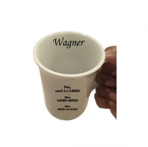 Caneca Pai Super-herói Personalizada