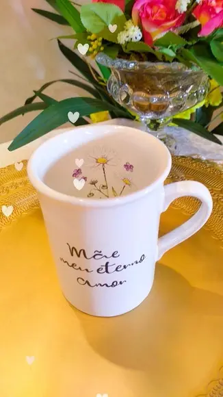 Caneca Mãe Meu Eterno Amor