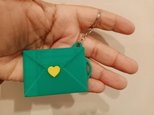 Chaveiro Envelope para Foto ou Mensagem – Porta Retrato Retrát