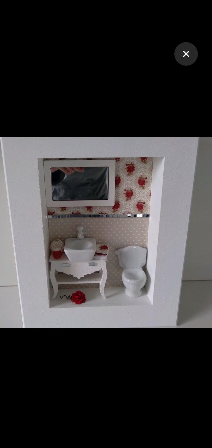 Quadro decorativo banheiro e lavabo