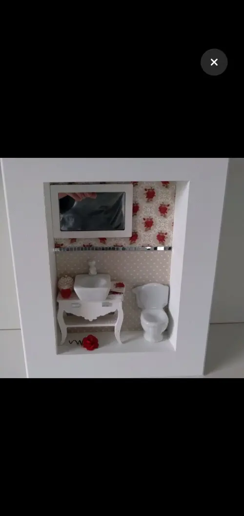 Quadro decorativo banheiro e lavabo