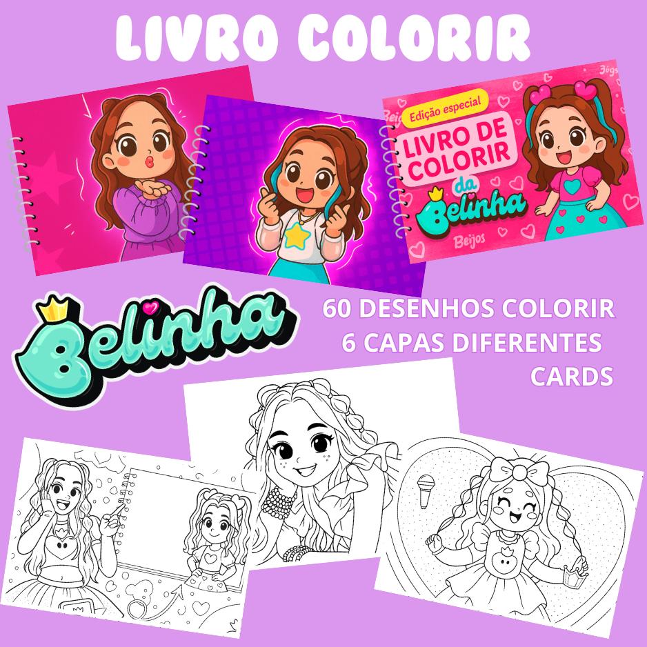 PACK 1 – 20 LIVRINHOS PARA COLORIR - Arquivo PDF para Impressã
