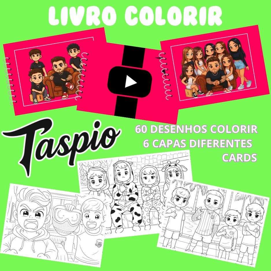 PACK 1 – 20 LIVRINHOS PARA COLORIR - Arquivo PDF para Impressã