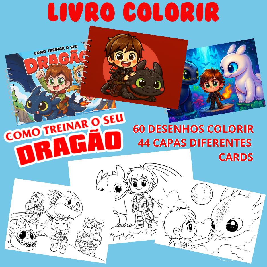 PACK 2 – 20 LIVRINHOS PARA COLORIR - Arquivo PDF para Impressã