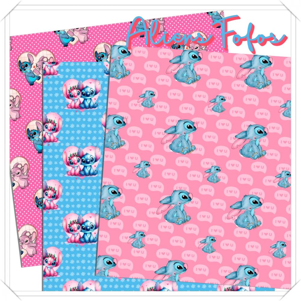 Papel Aliens Fofos