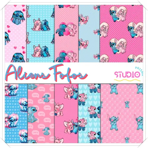 Papel Aliens Fofos