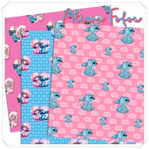 Papel Aliens Fofos