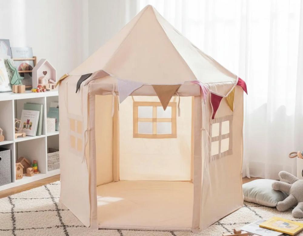Tenda Castelo Infantil Sonhos Modelo Hexagonal