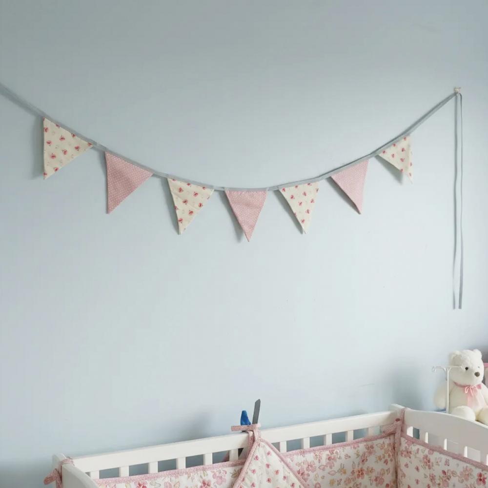 Bandeirinhas Em Tecido Decoração Mia