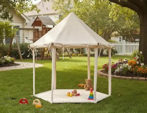 Tenda Castelo Infantil Sonhos Modelo Hexagonal