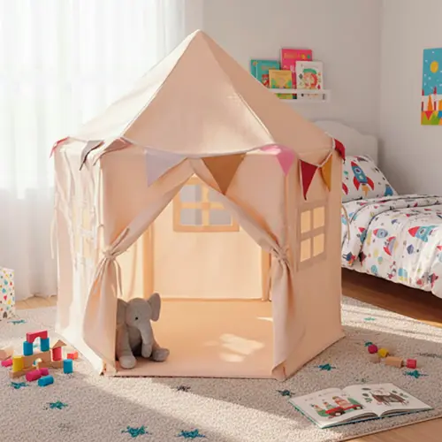 Tenda Castelo Infantil Sonhos Modelo Hexagonal