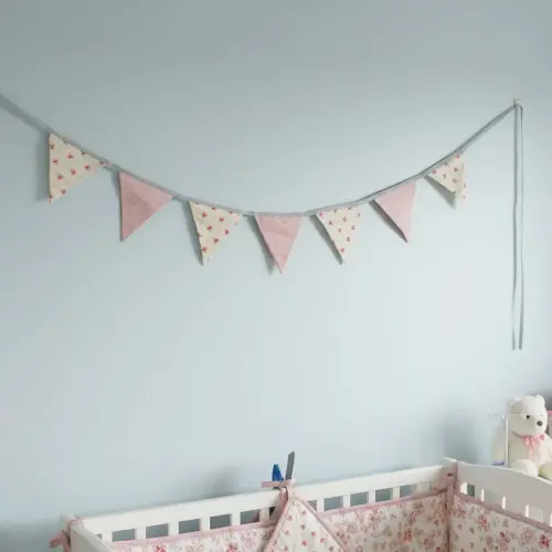 Bandeirinhas Em Tecido Decoração Mia