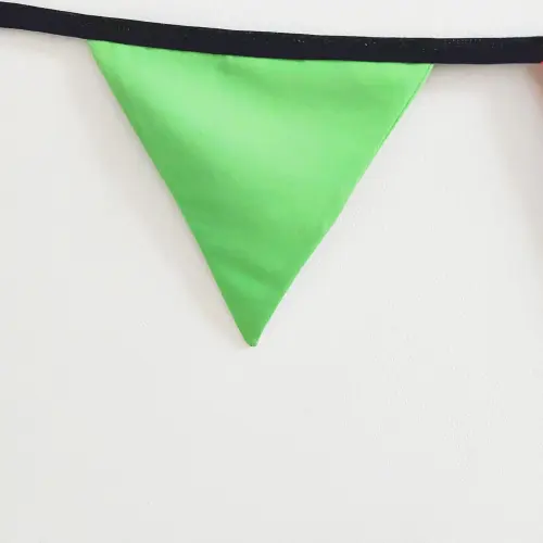 Bandeirinhas em Tecido Mix Microfibra Cores