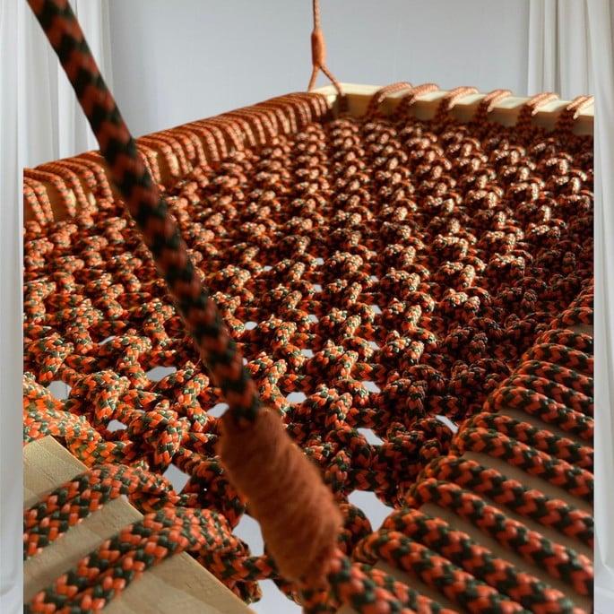 Cama de Gato Suspensa em Macramê