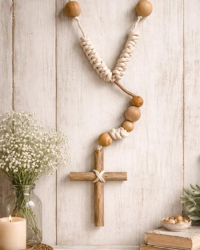 Terço de parede/mesa