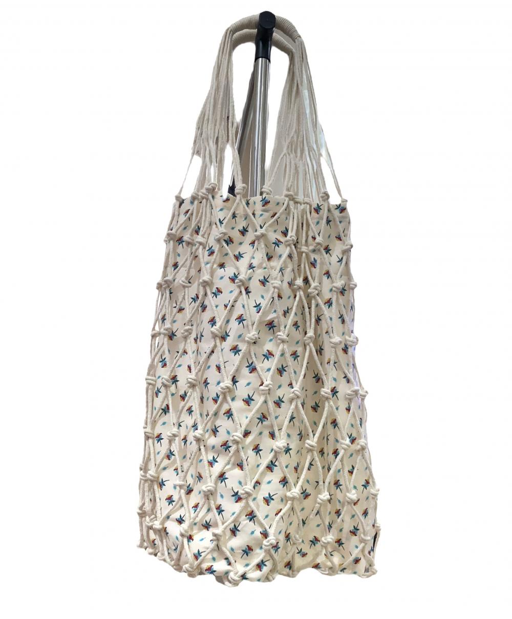 Bolsa de Corda Macramê