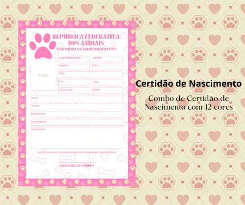 Certidão pet
