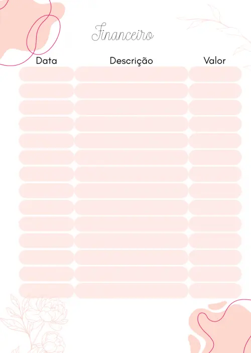 Planner enxoval de casa nova