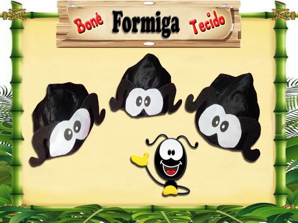 Boné Formiga em Tecido